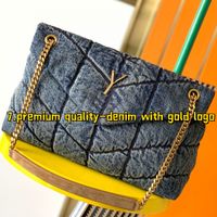 7.premium quality-denim with gold logo