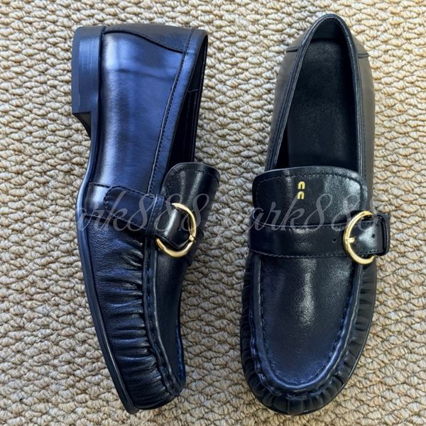Bow Detail Suede Open Back Mules, Slip-On Loafer Slides for Office and Daily Use