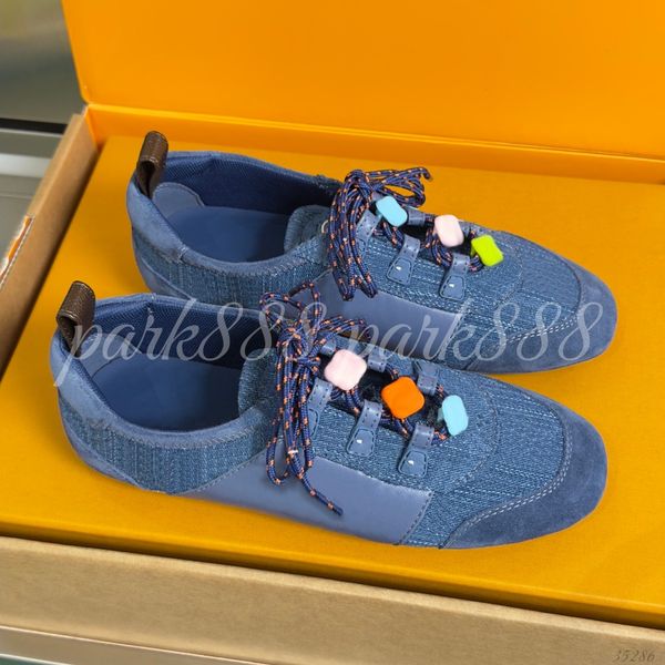 (Order by pic in opt, not by desc) Retro Patchwork Lace Up Casual Sneakers & Mule Slippers, Breathable Flat Walking Shoes for Daily Wear
